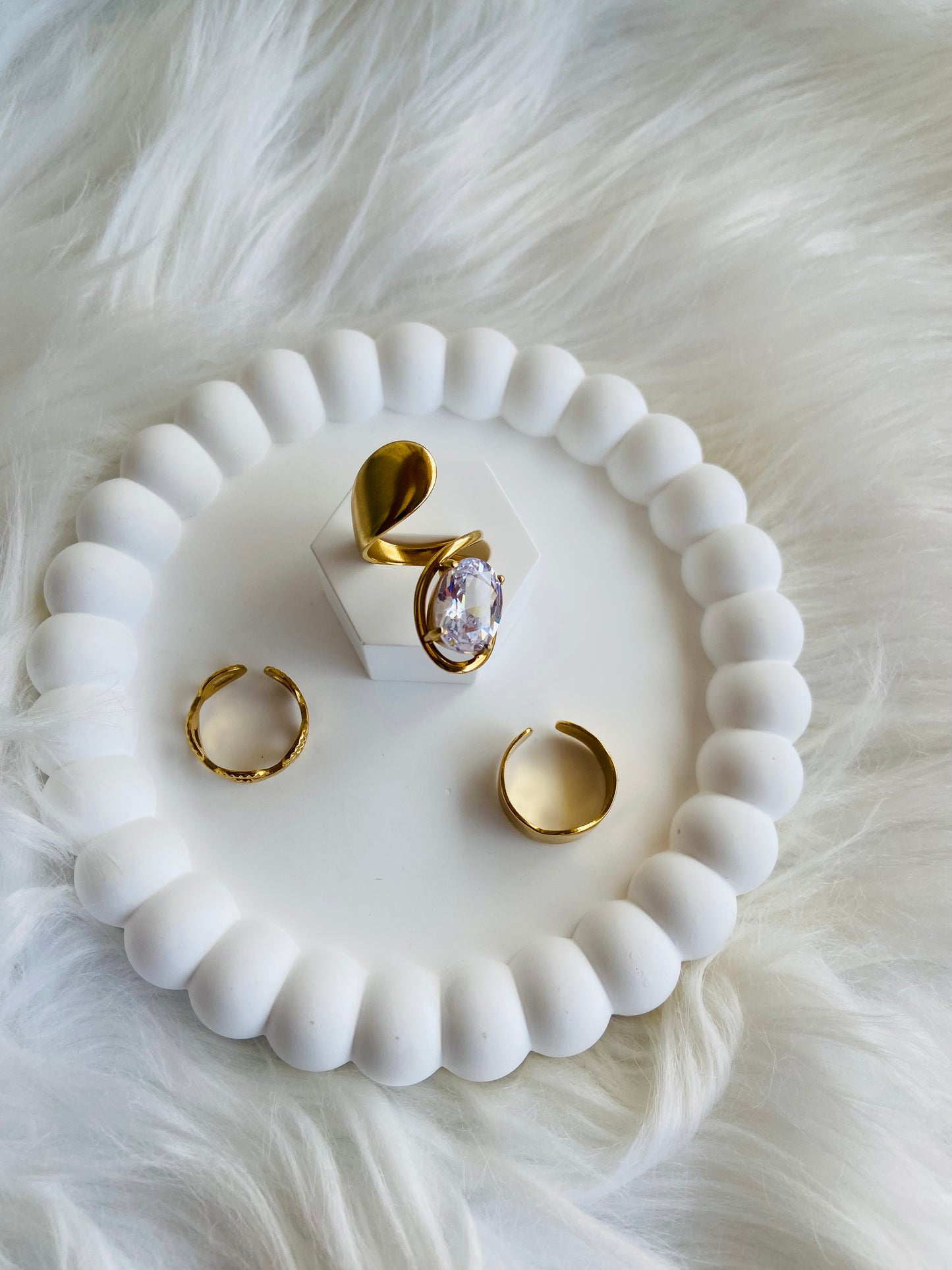 Lot de bague pearl