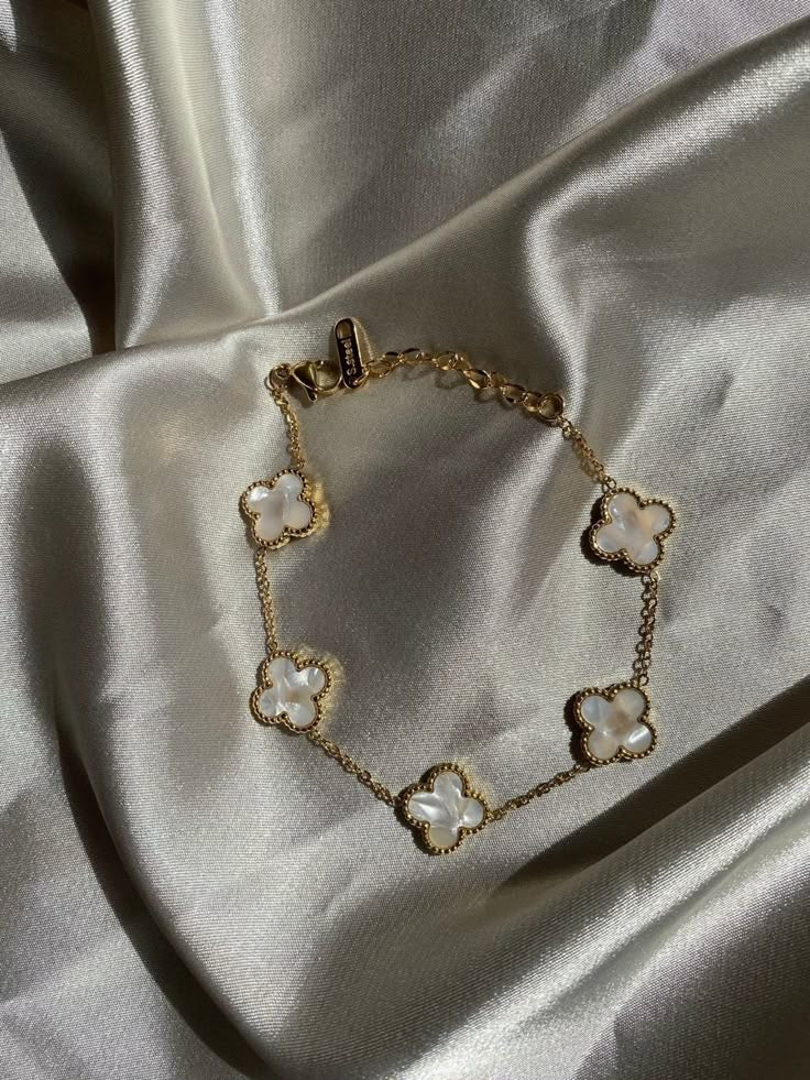 Bracelet van cleef blanc