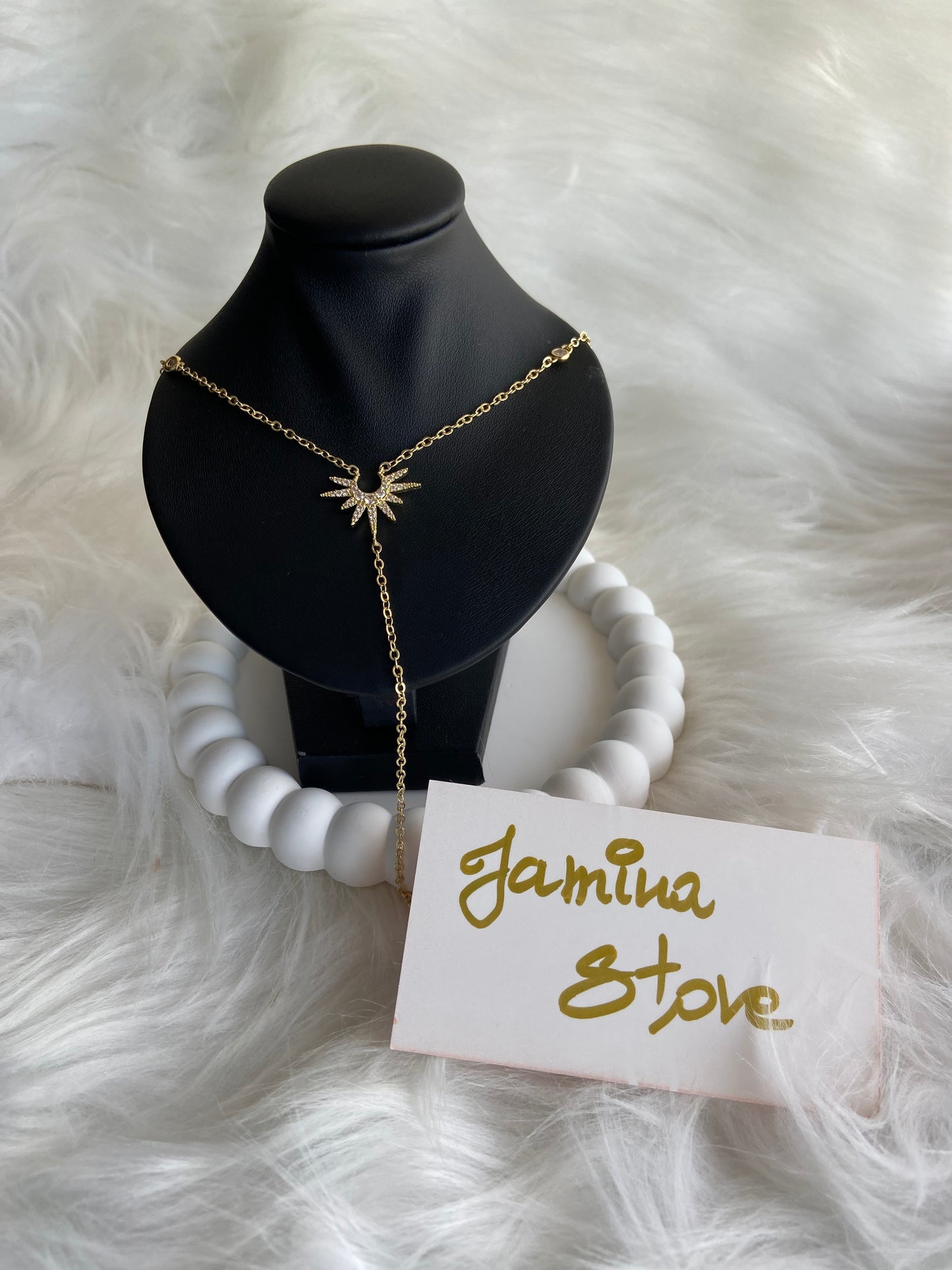Collier long star