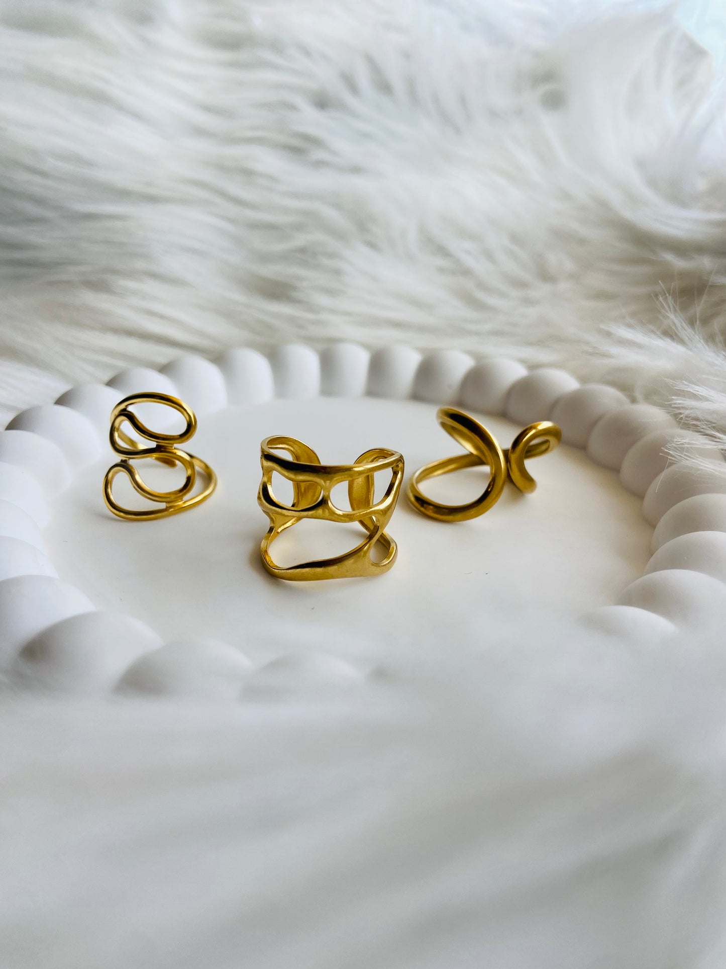 Lot de bague Genevieve