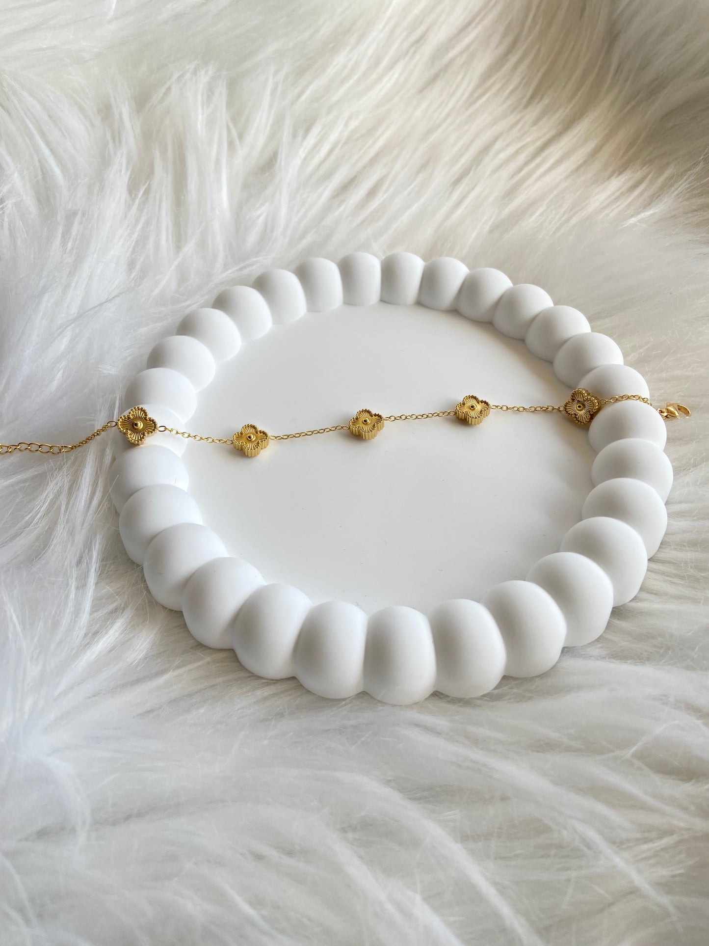 Bracelet van cleef doree ( mini)