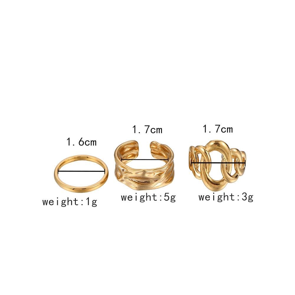 Lot de bague Poly