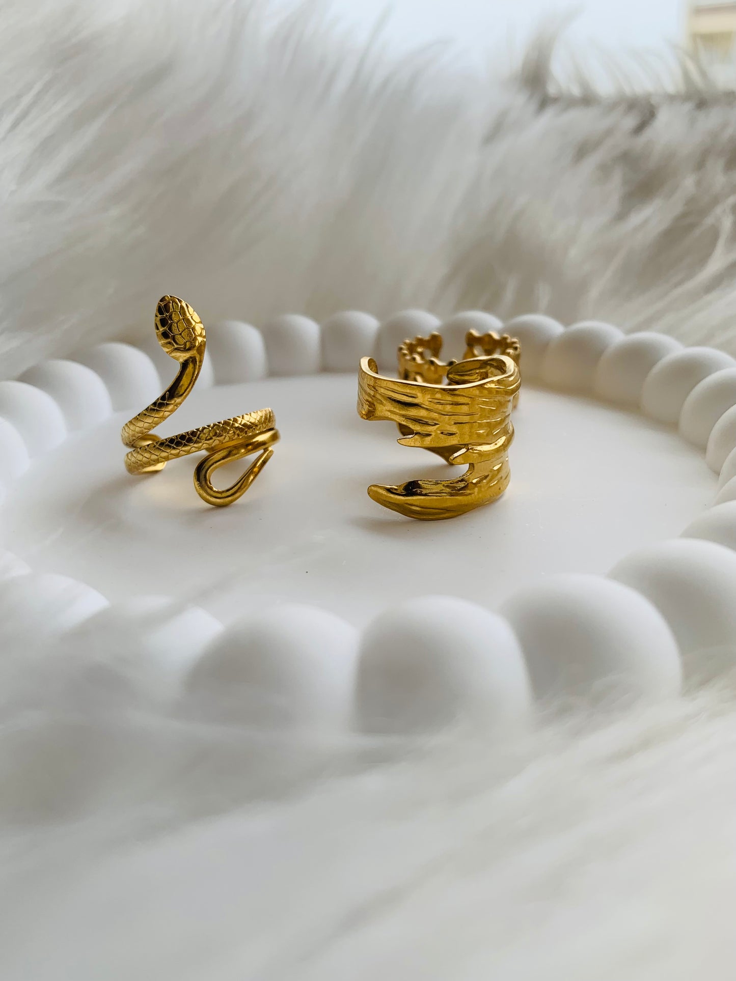 Lot de bague Snake
