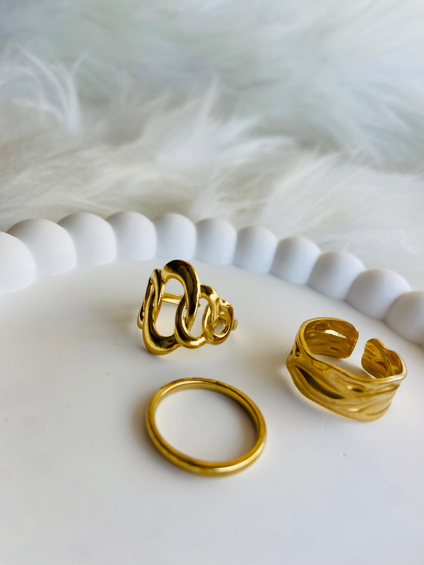 Lot de bague Poly