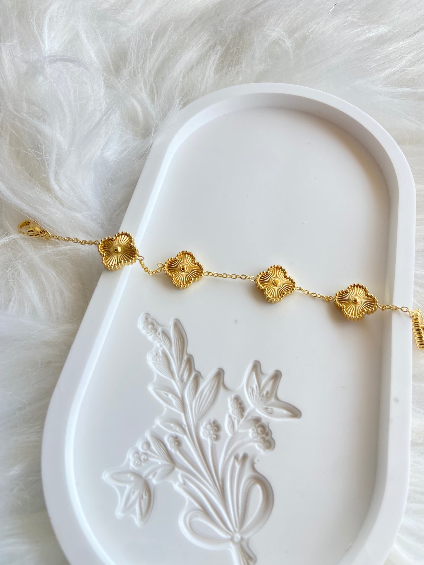 Bracelet Van cleef doree