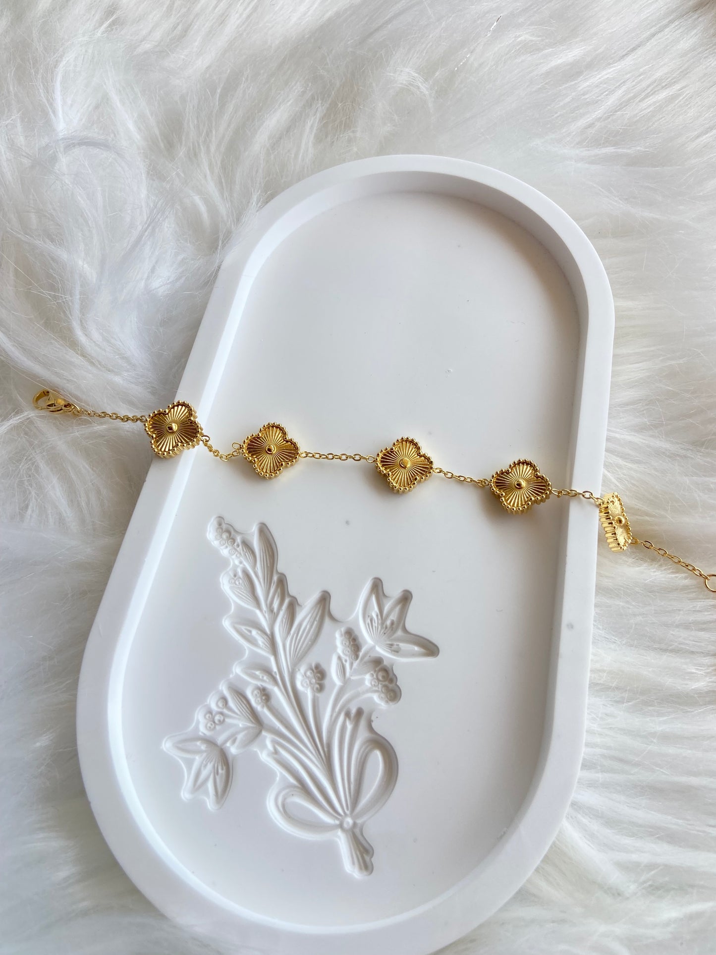 Bracelet Van cleef doree