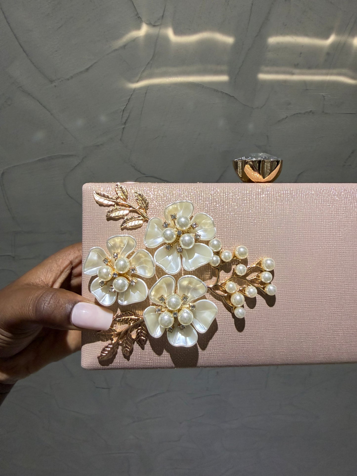 Clutch Champagne Safi