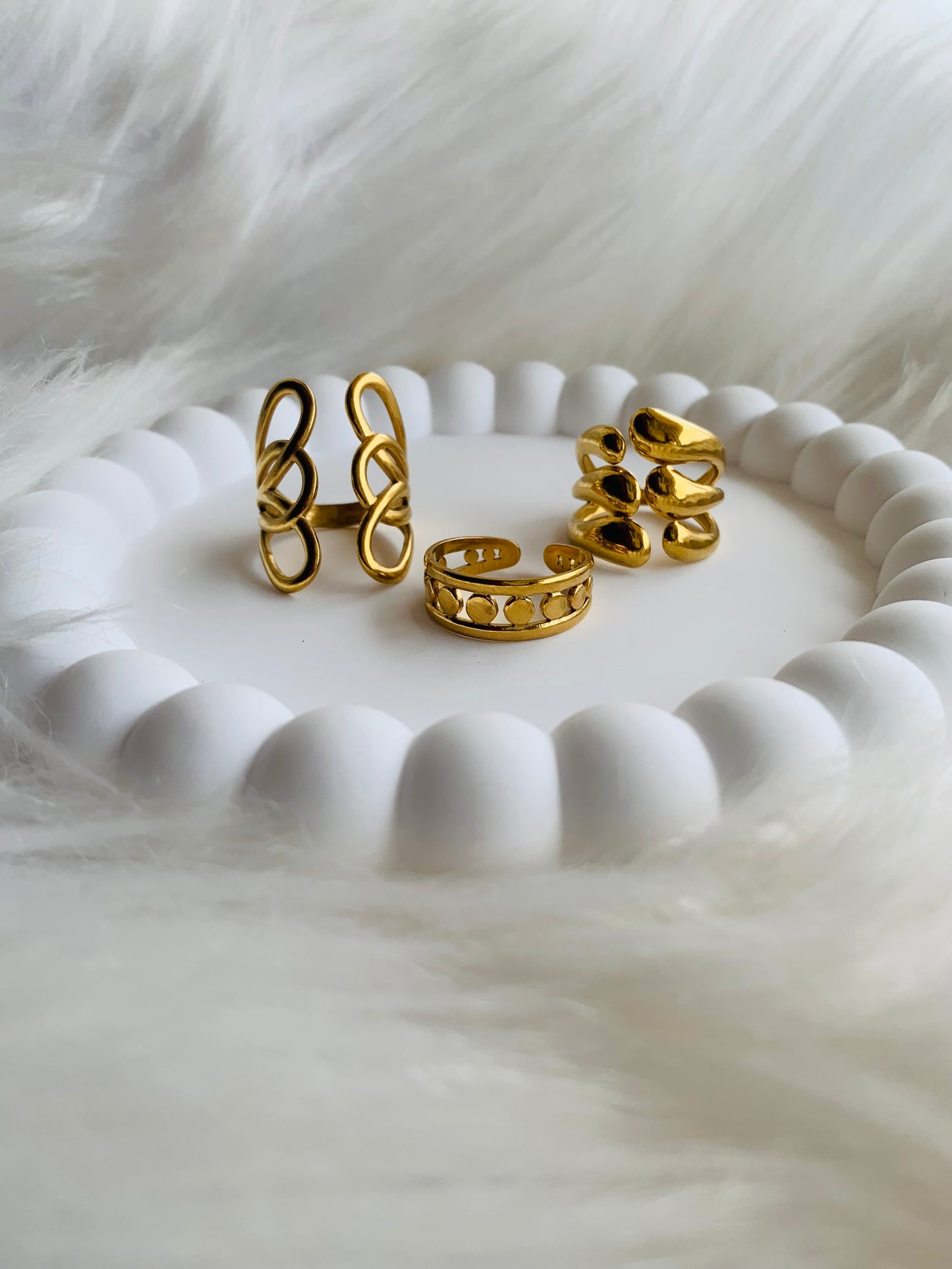 Lot de bague fantaisie