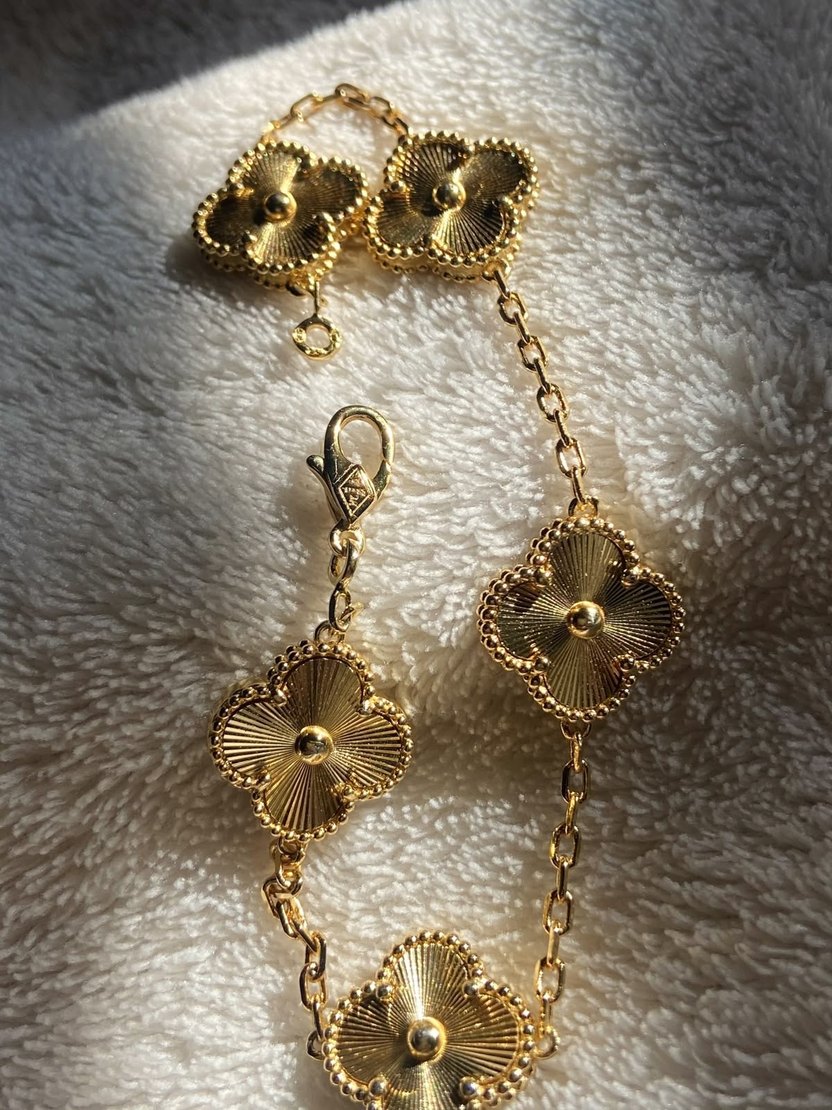 Bracelet Van cleef doree