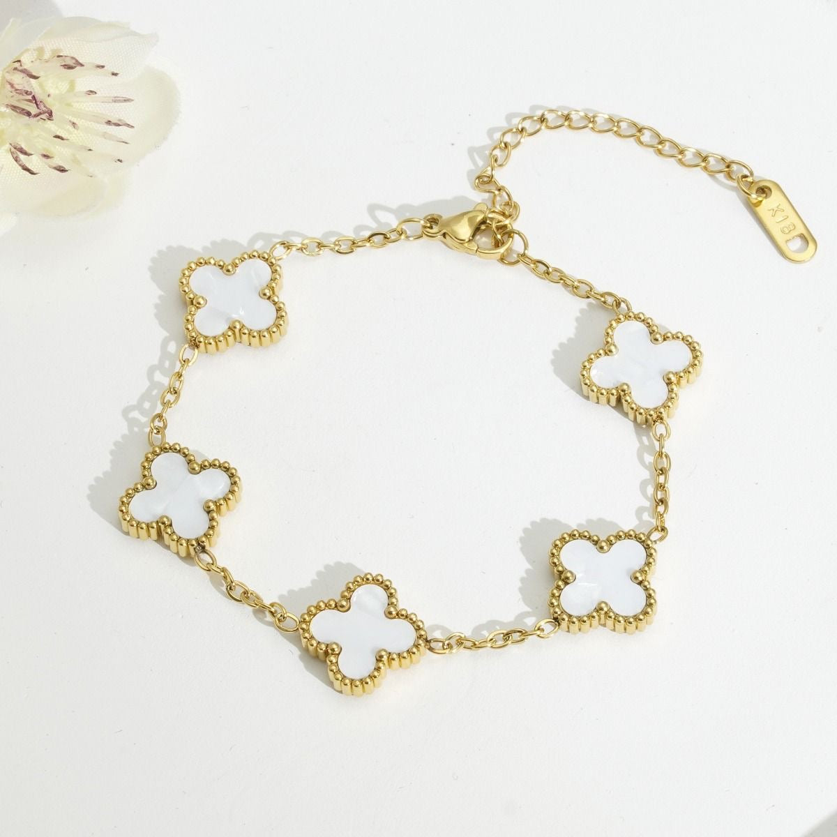 Bracelet van cleef blanc