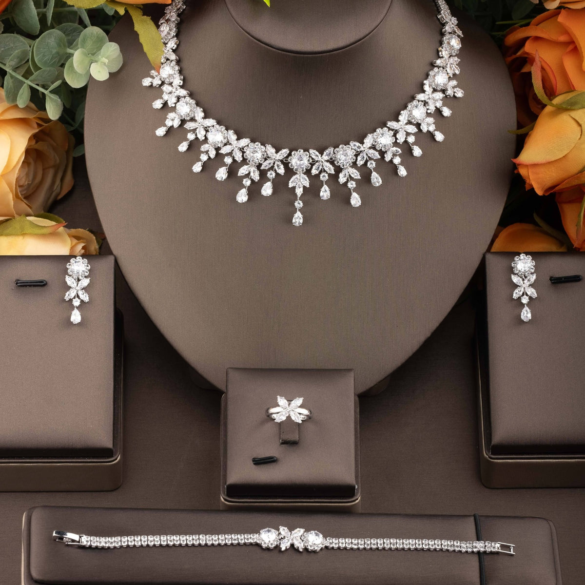 Ensemble de Bijoux mariées