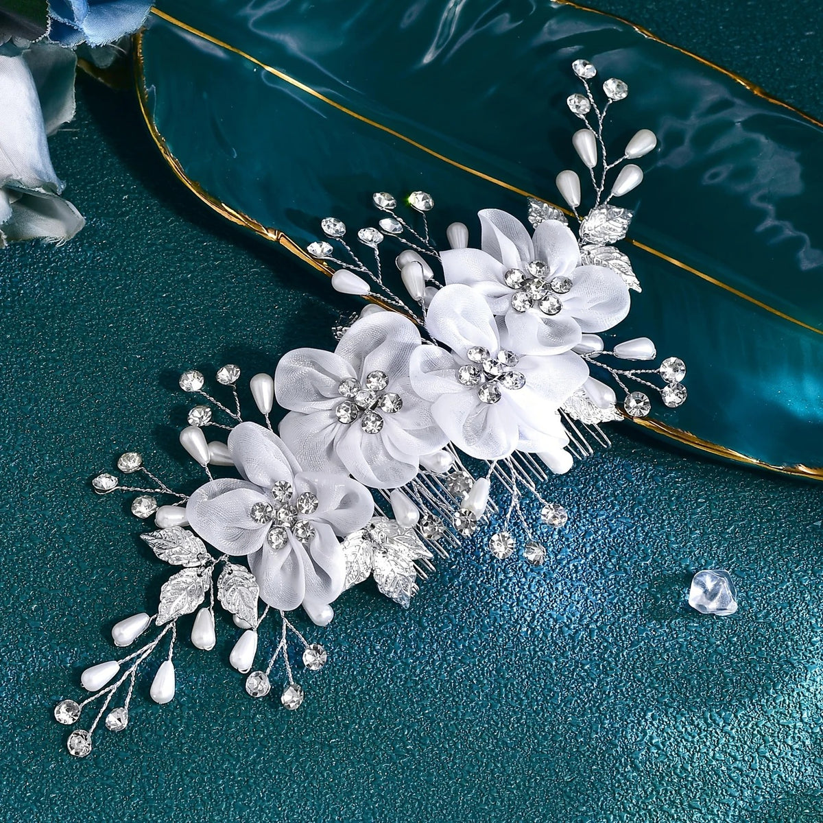 Eventails + Bijoux de tête