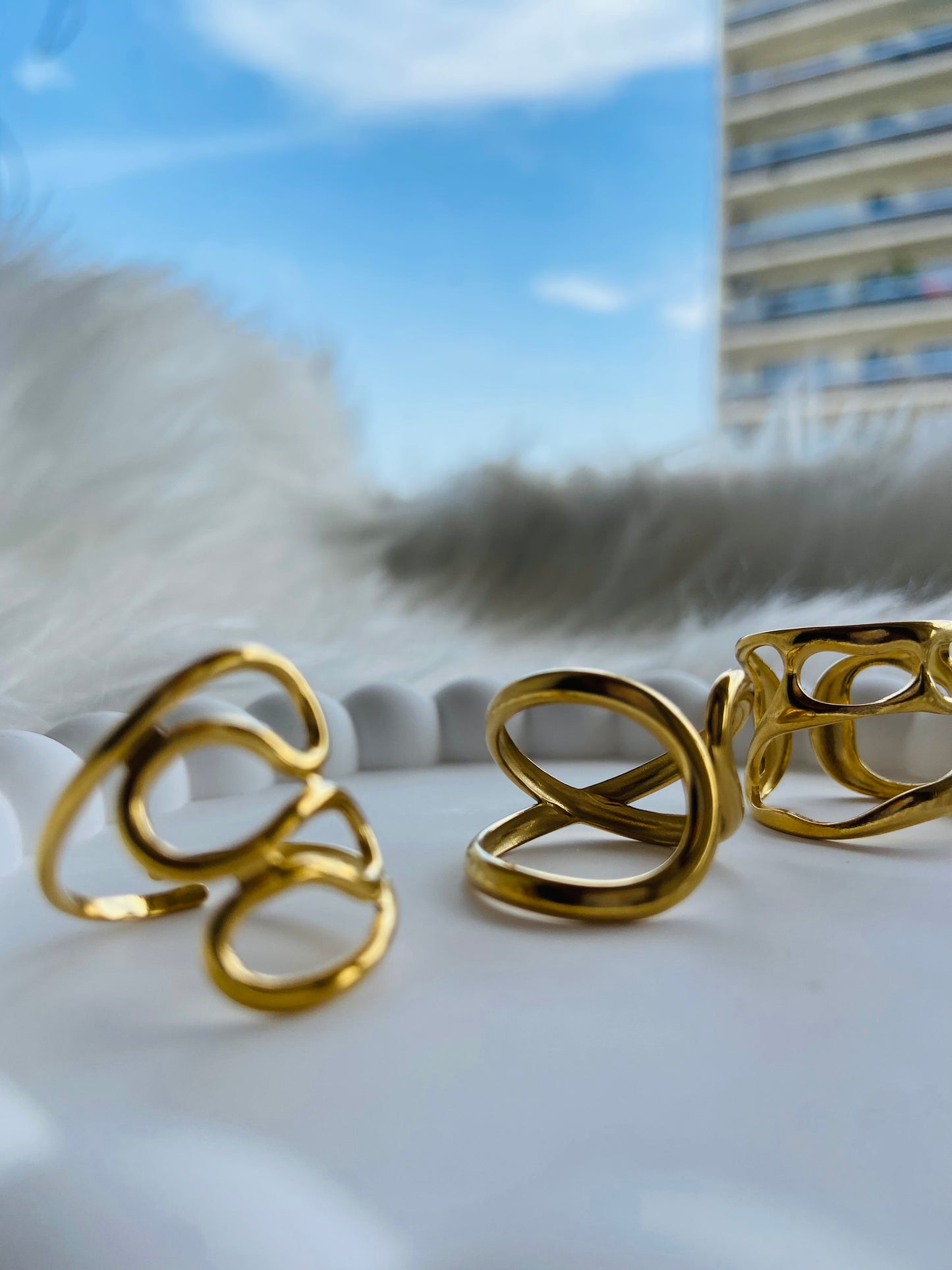 Lot de bague Genevieve