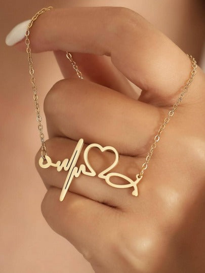 Collier battement de coeur