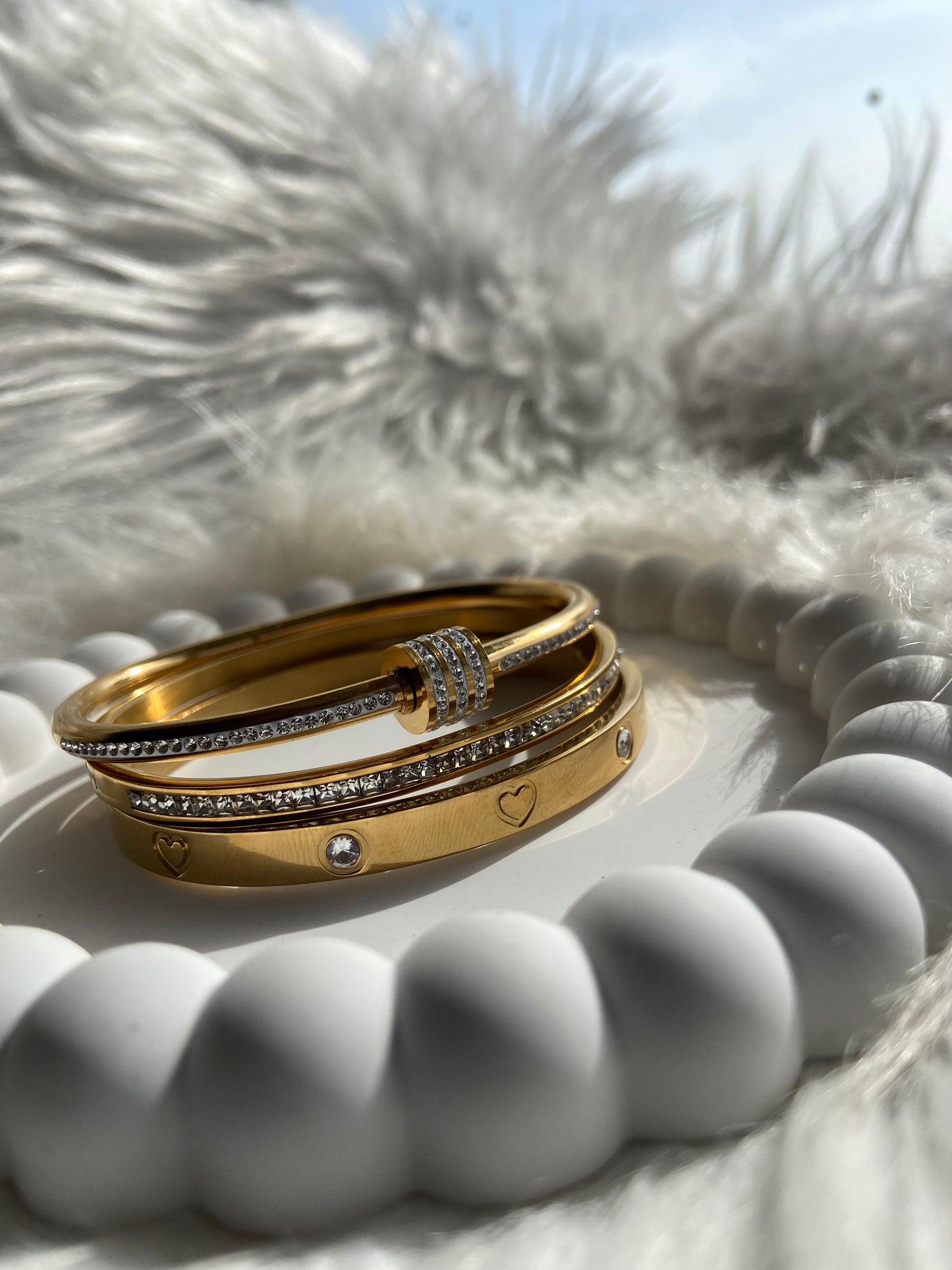Lot de 3 bracelet orlane