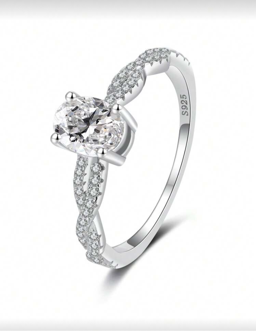 Bague en argent + box led