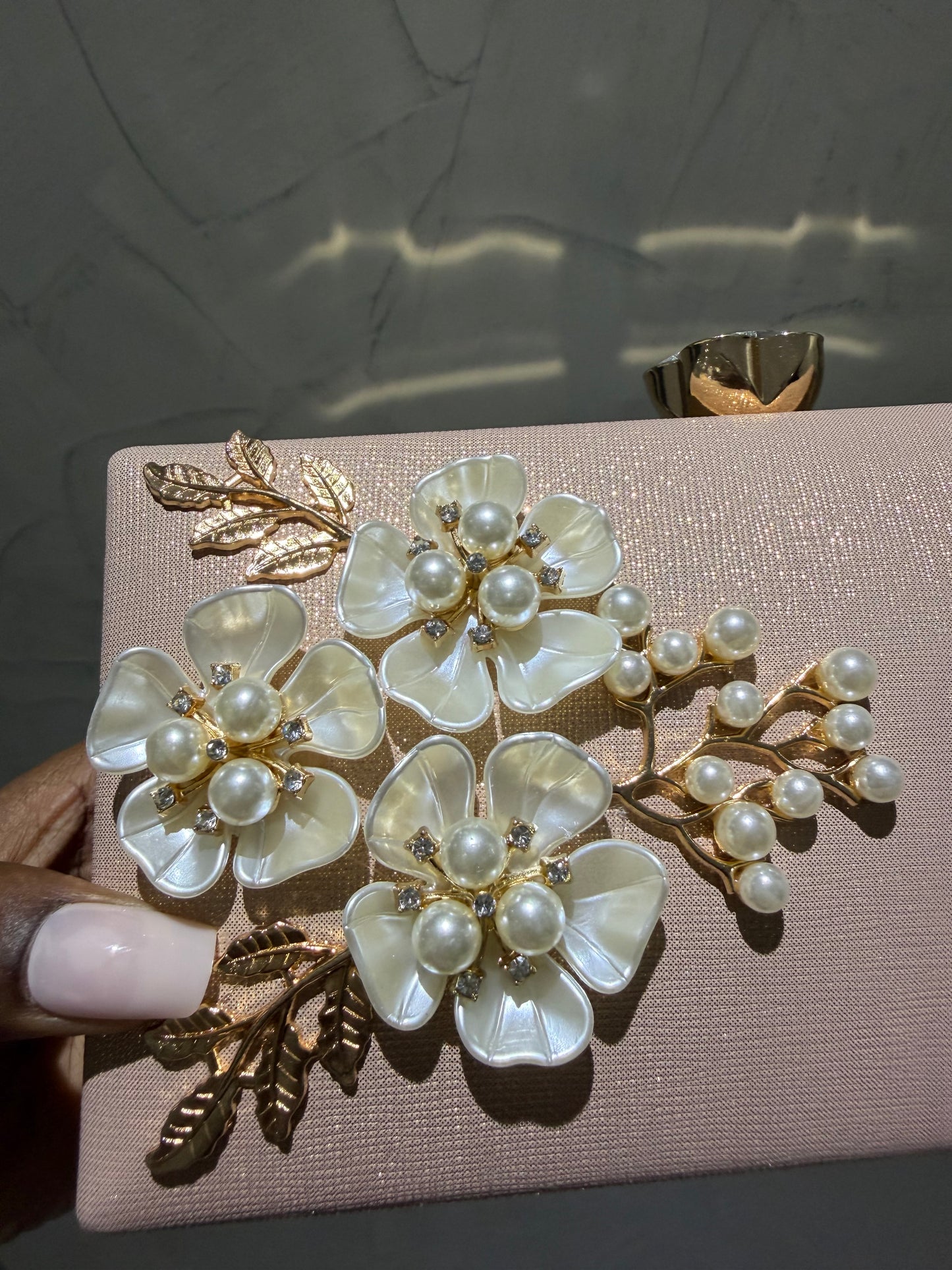 Clutch Champagne Safi