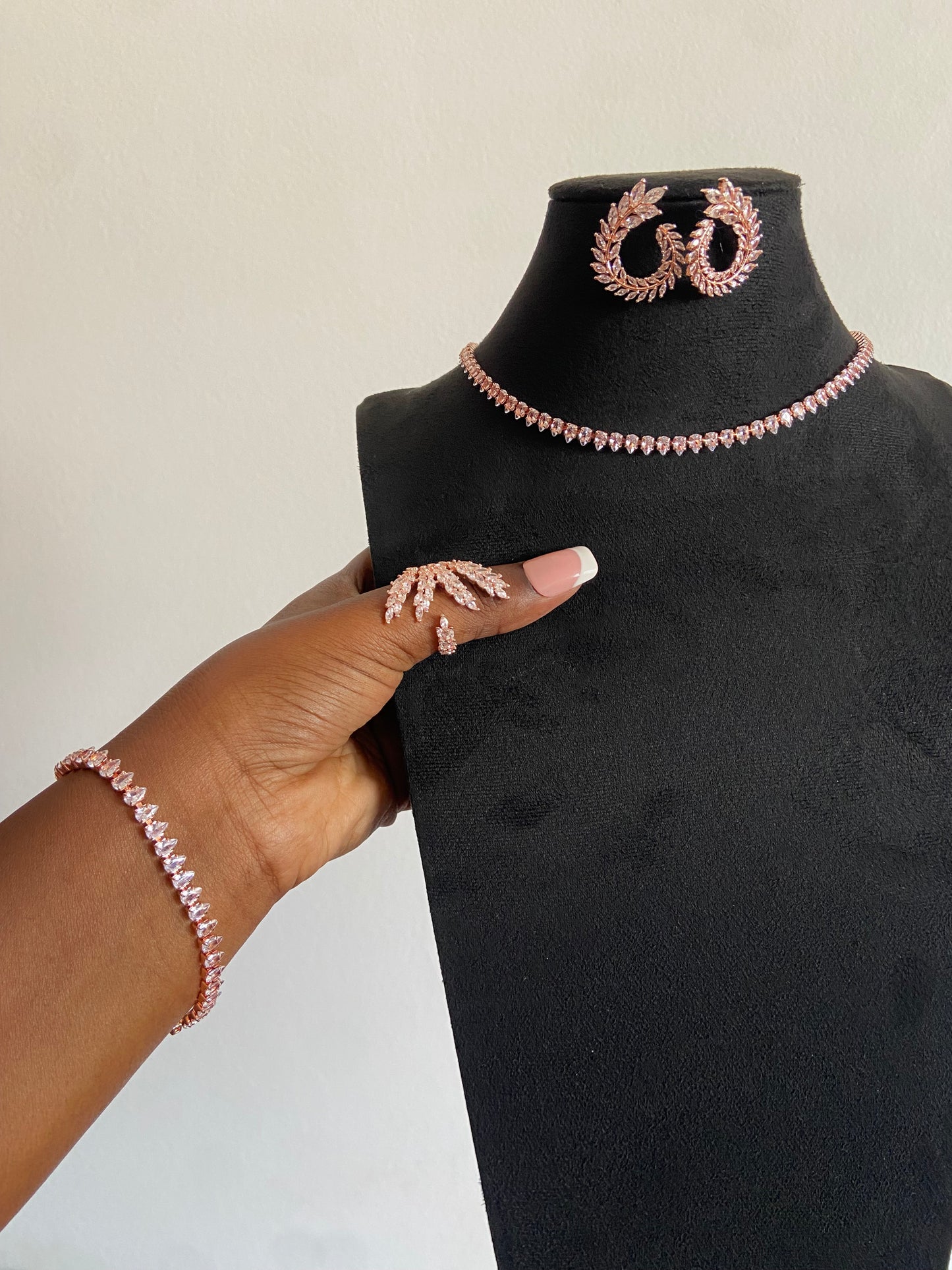 Ensemble Flora Rose Gold