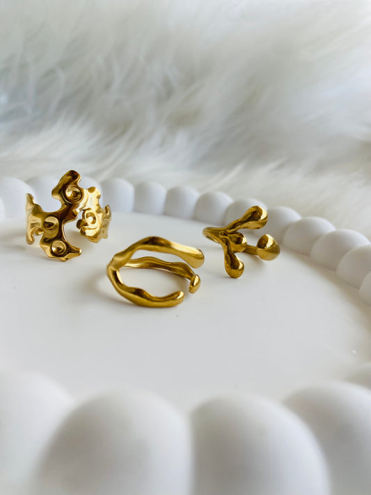 Lot de bague Hortensia