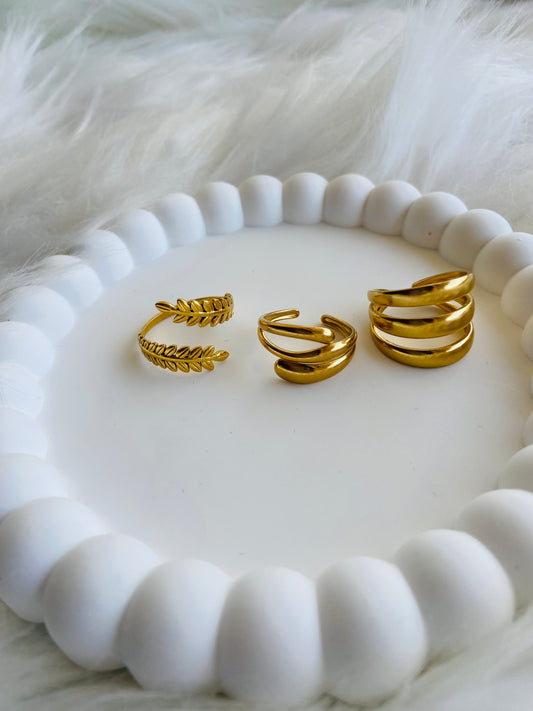Lot de bague djame