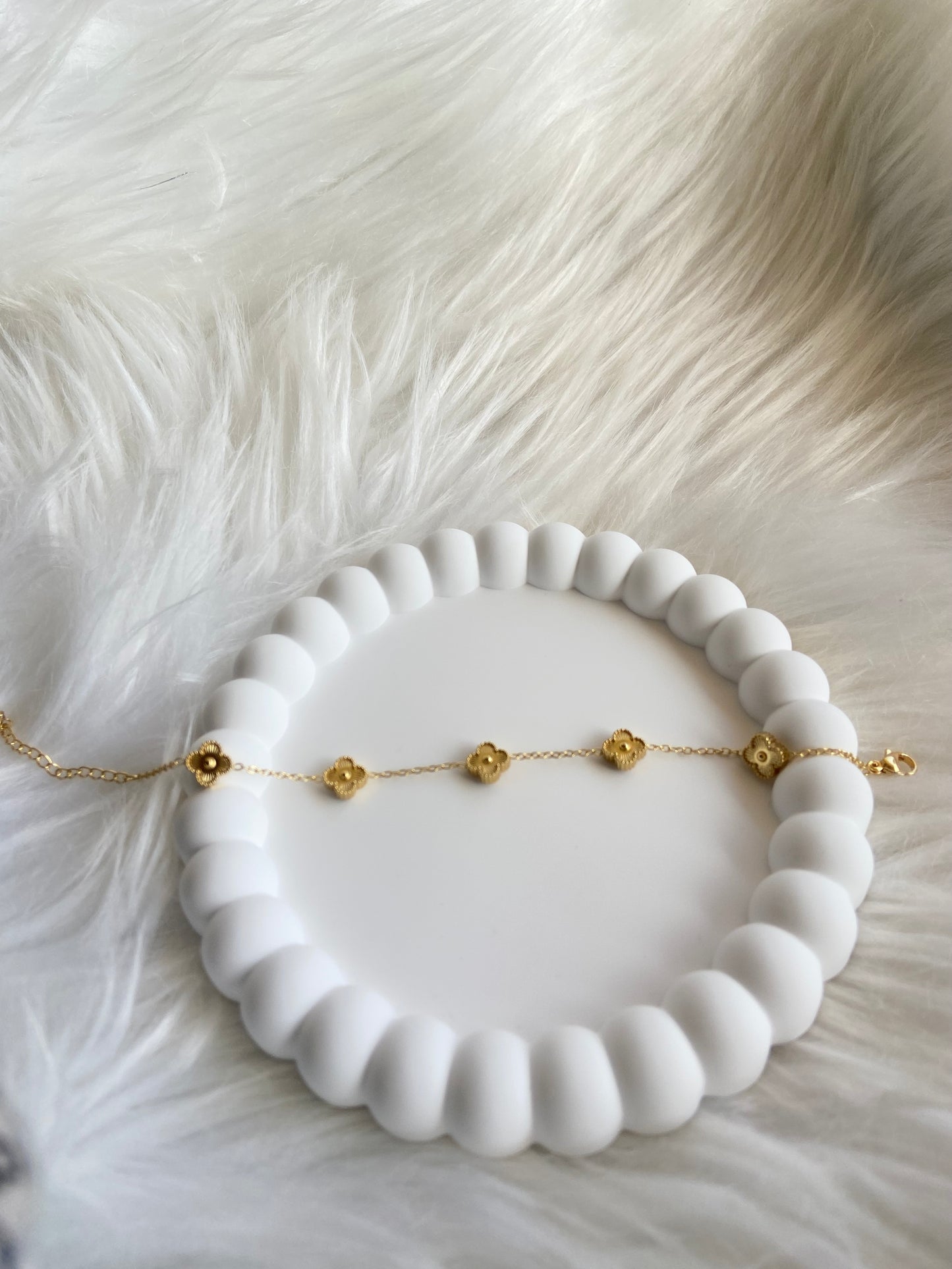 Bracelet van cleef doree ( mini)