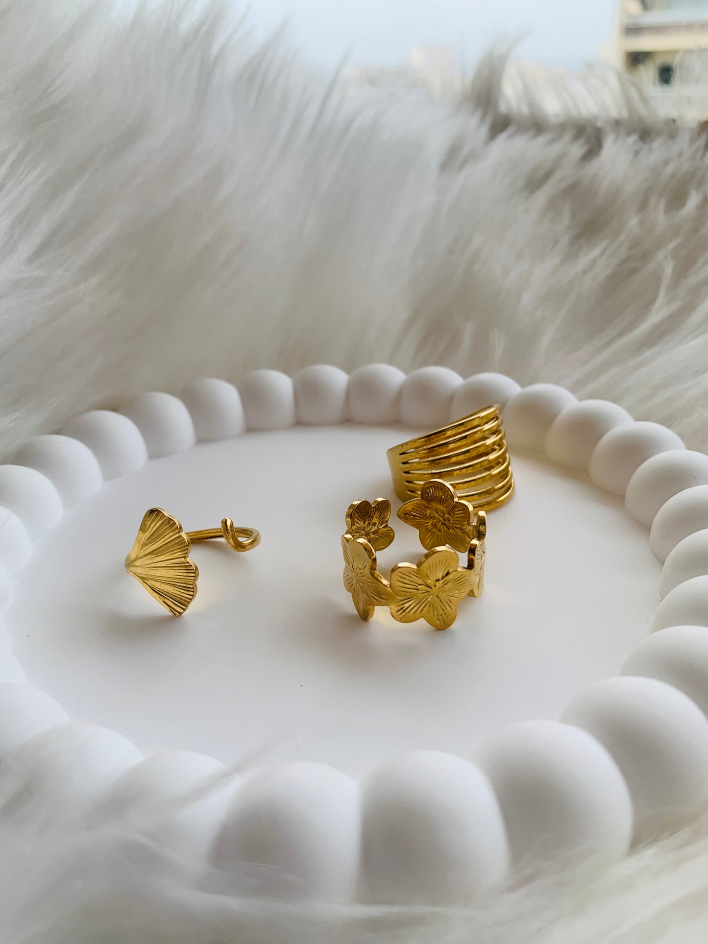 Lot de bague Summer