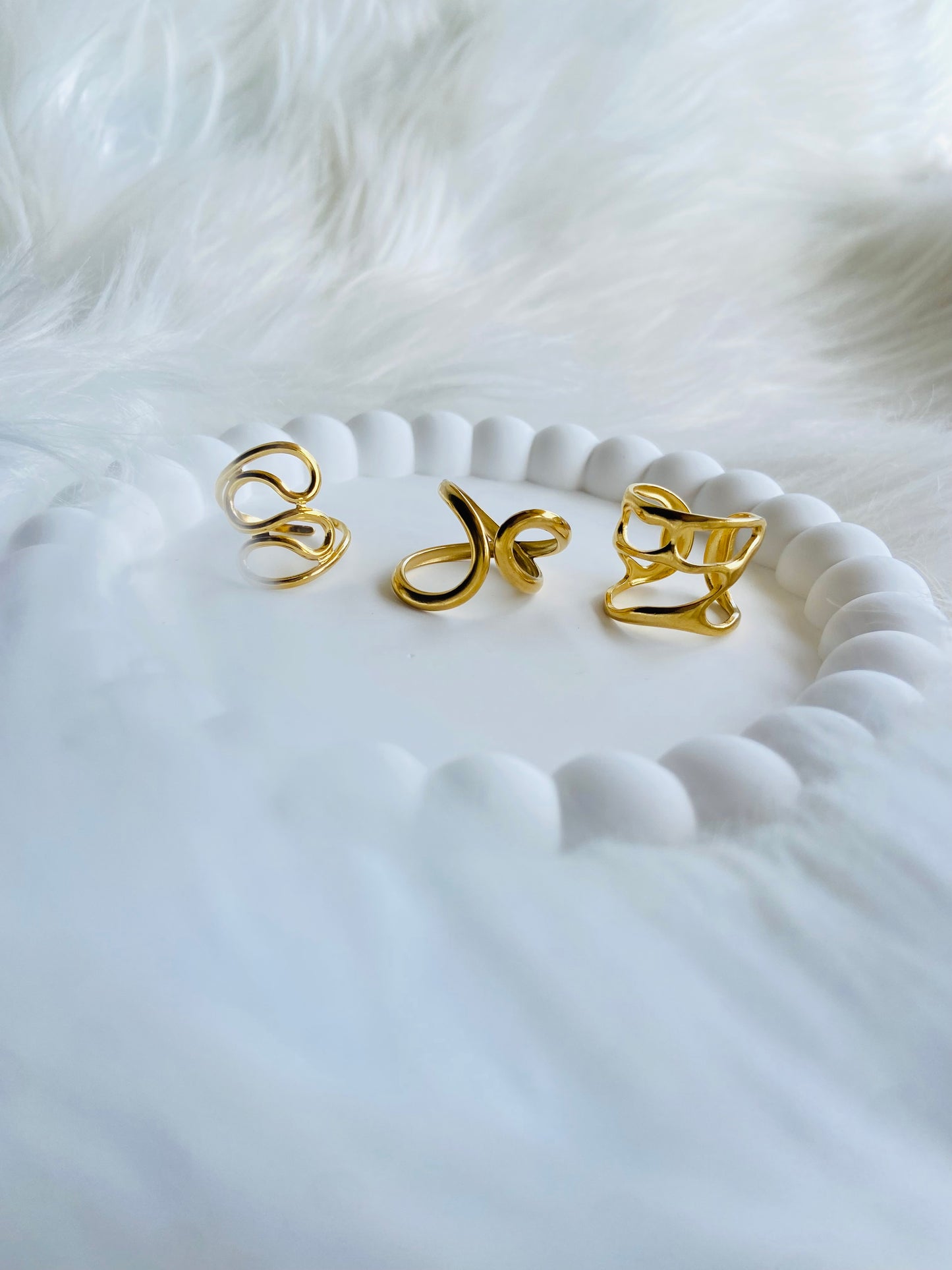 Lot de bague Genevieve