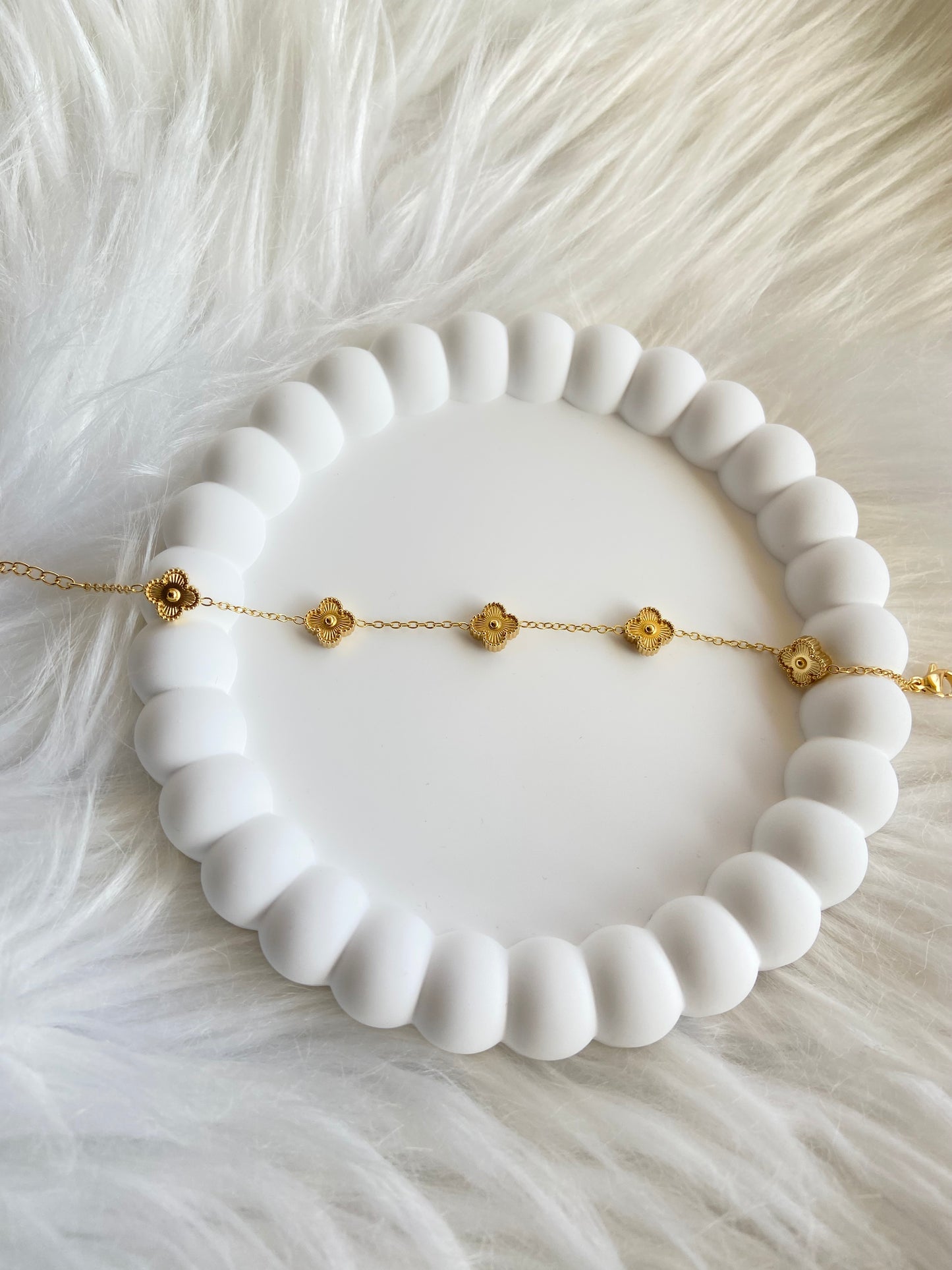 Bracelet van cleef doree ( mini)