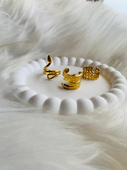 Lot de bague Snake