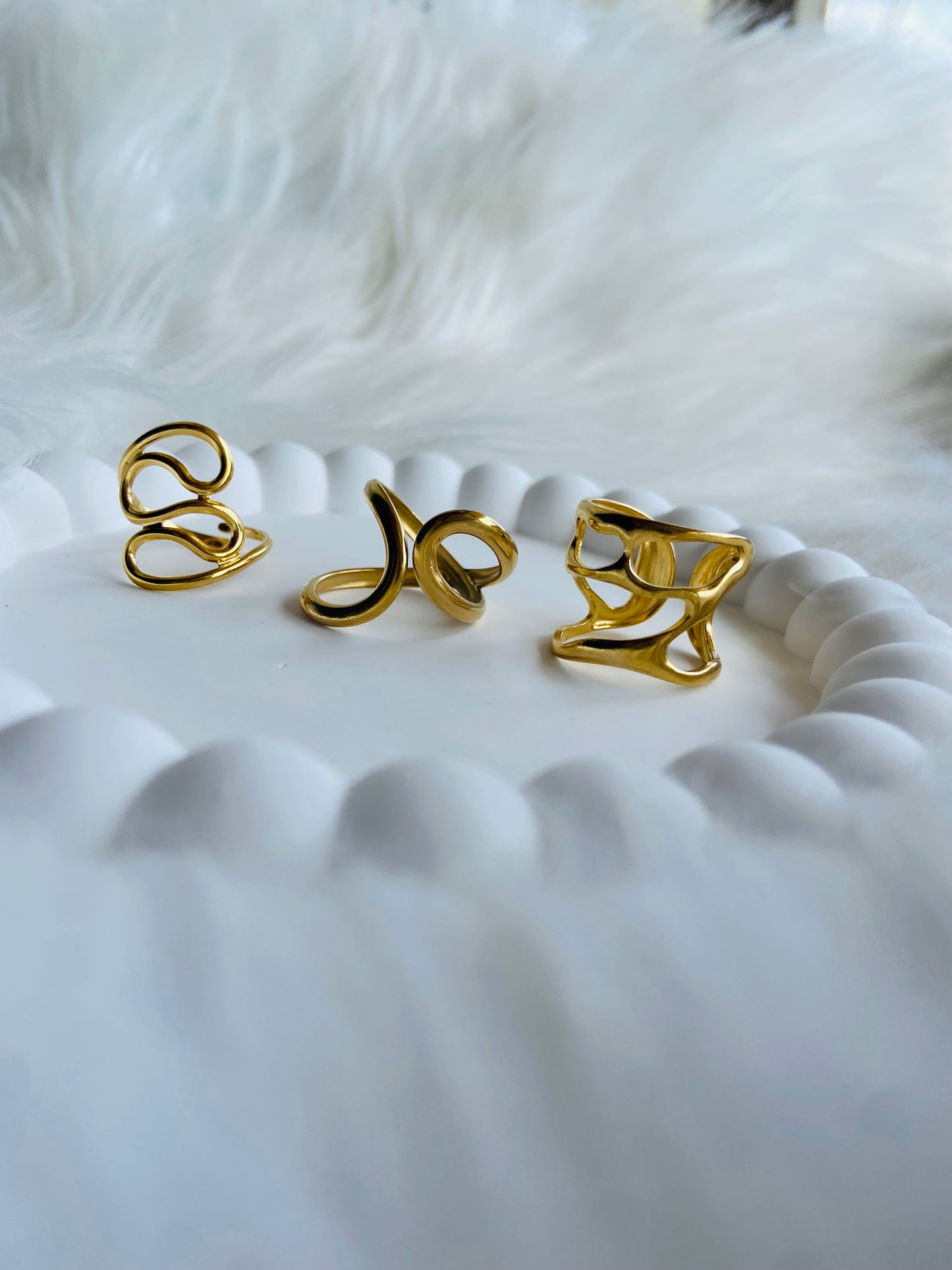 Lot de bague Genevieve