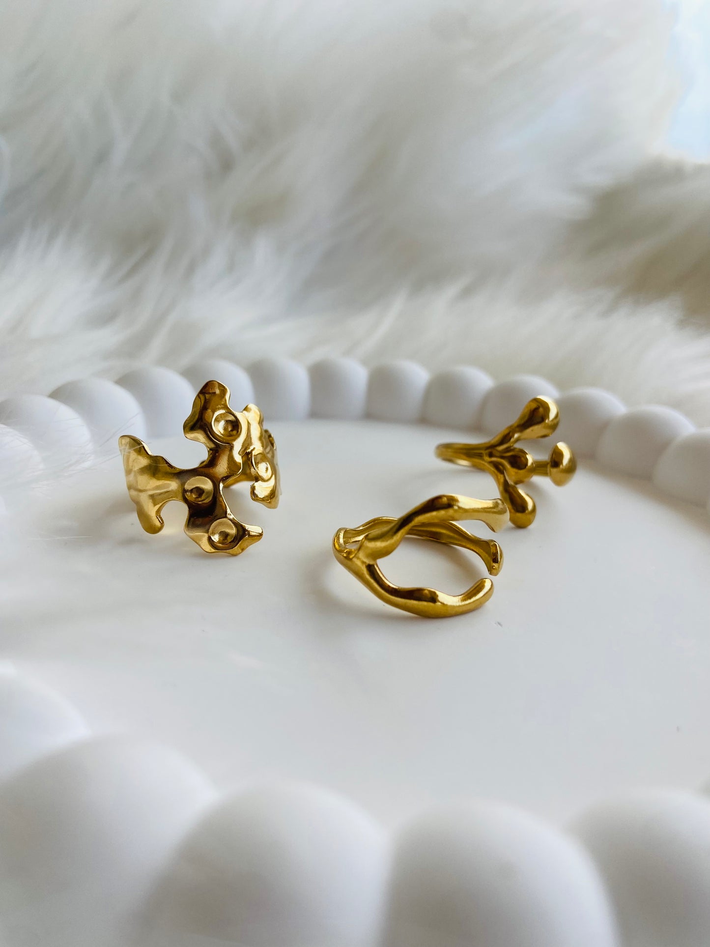 Lot de bague Hortensia