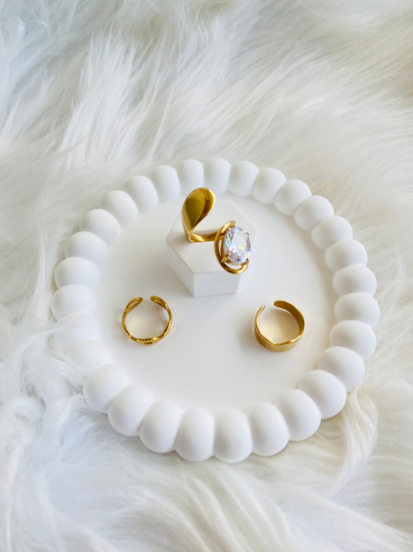 Lot de bague pearl