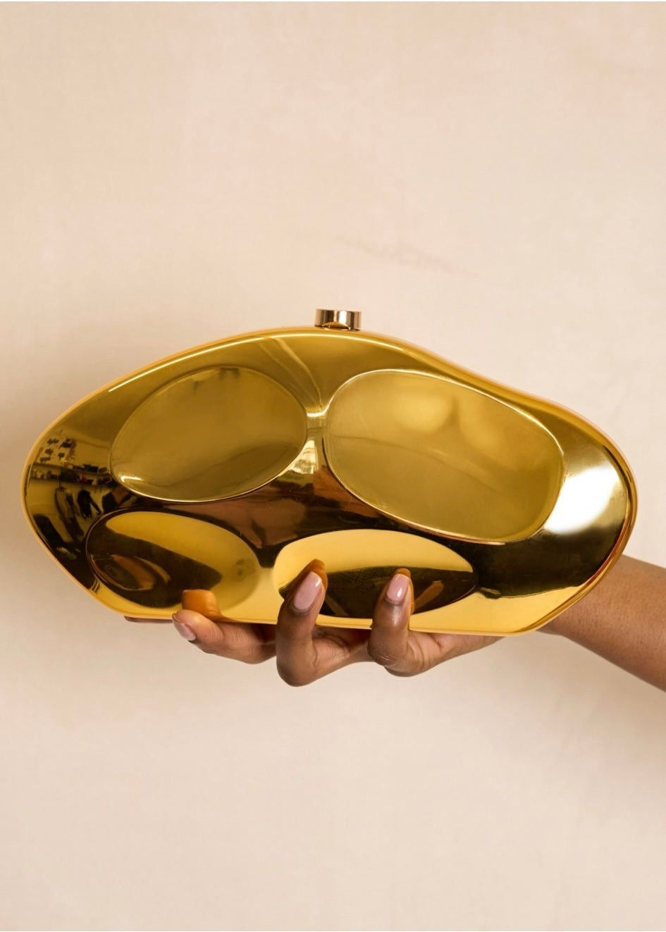 Clutch dorée Samira