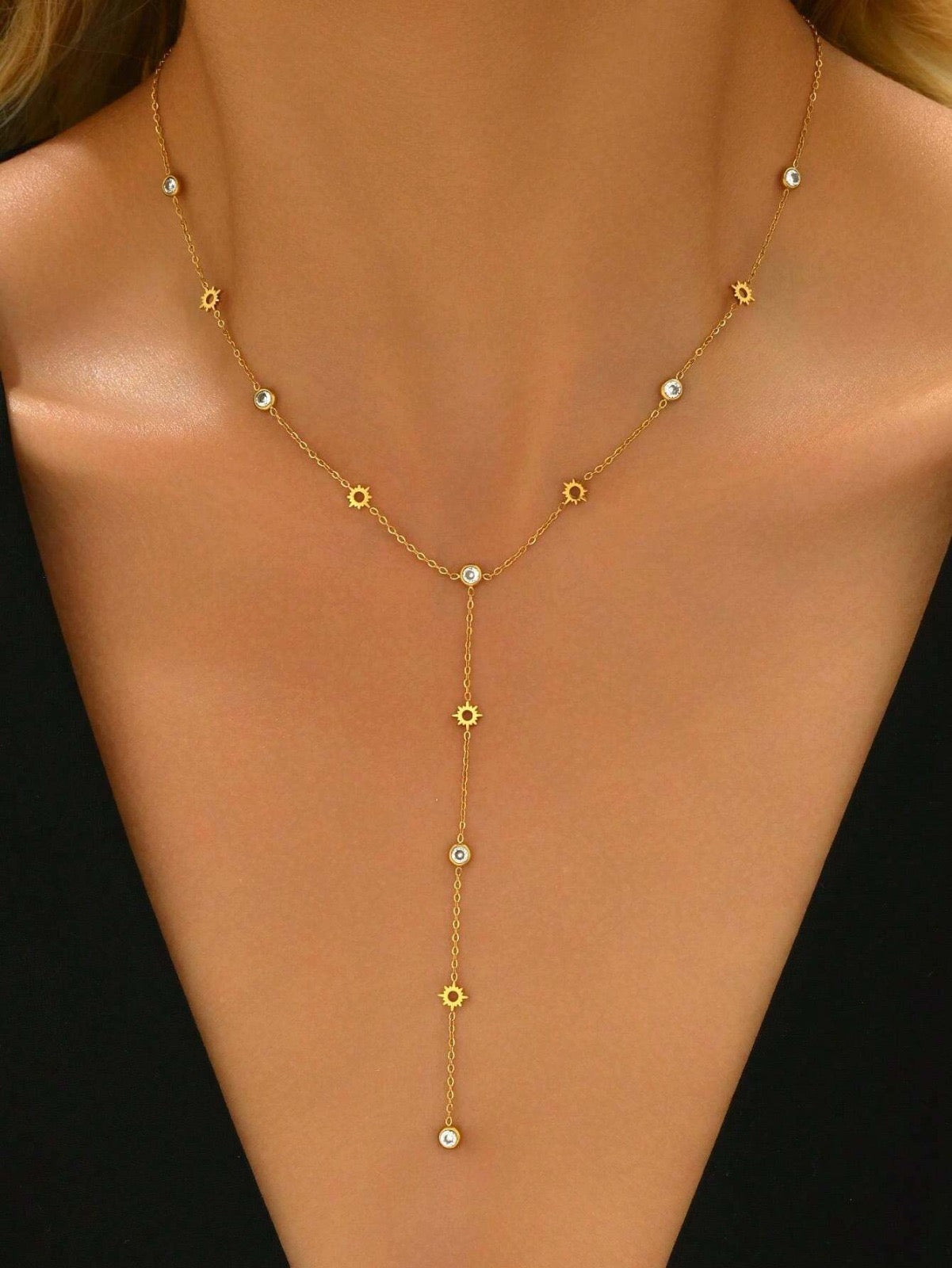 Collier Long soleil