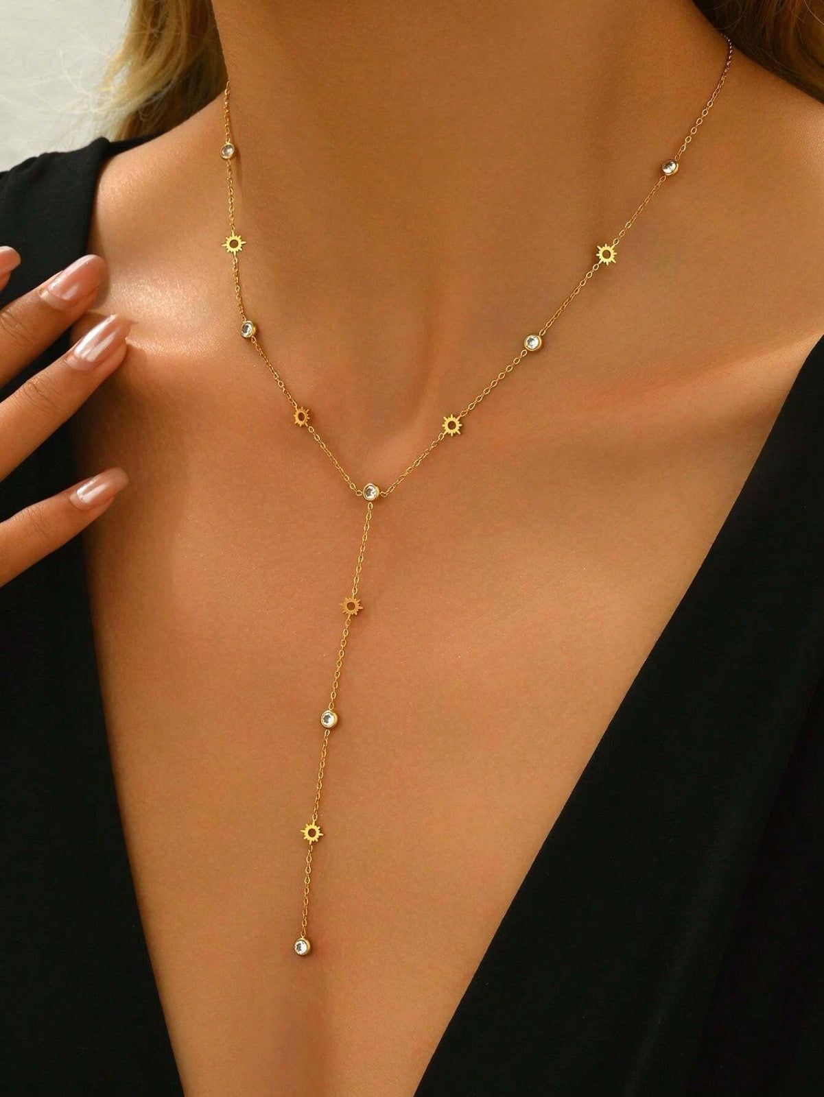 Collier Long soleil