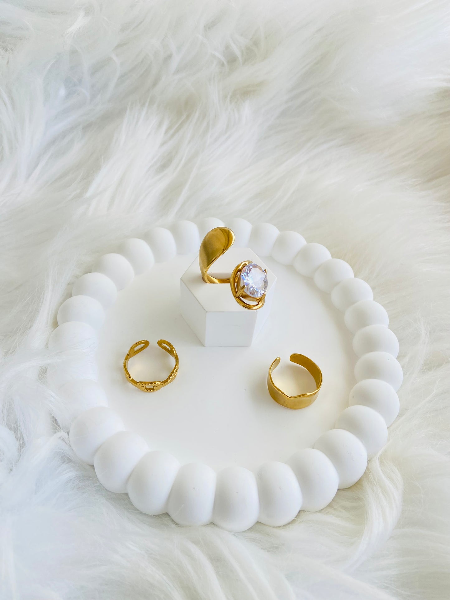 Lot de bague pearl