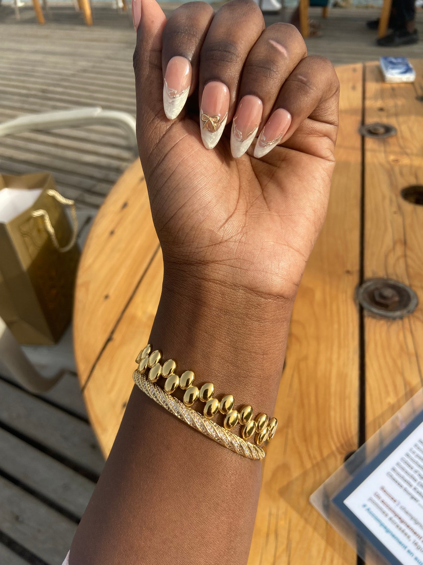 Lot de 2 bracelet orlane