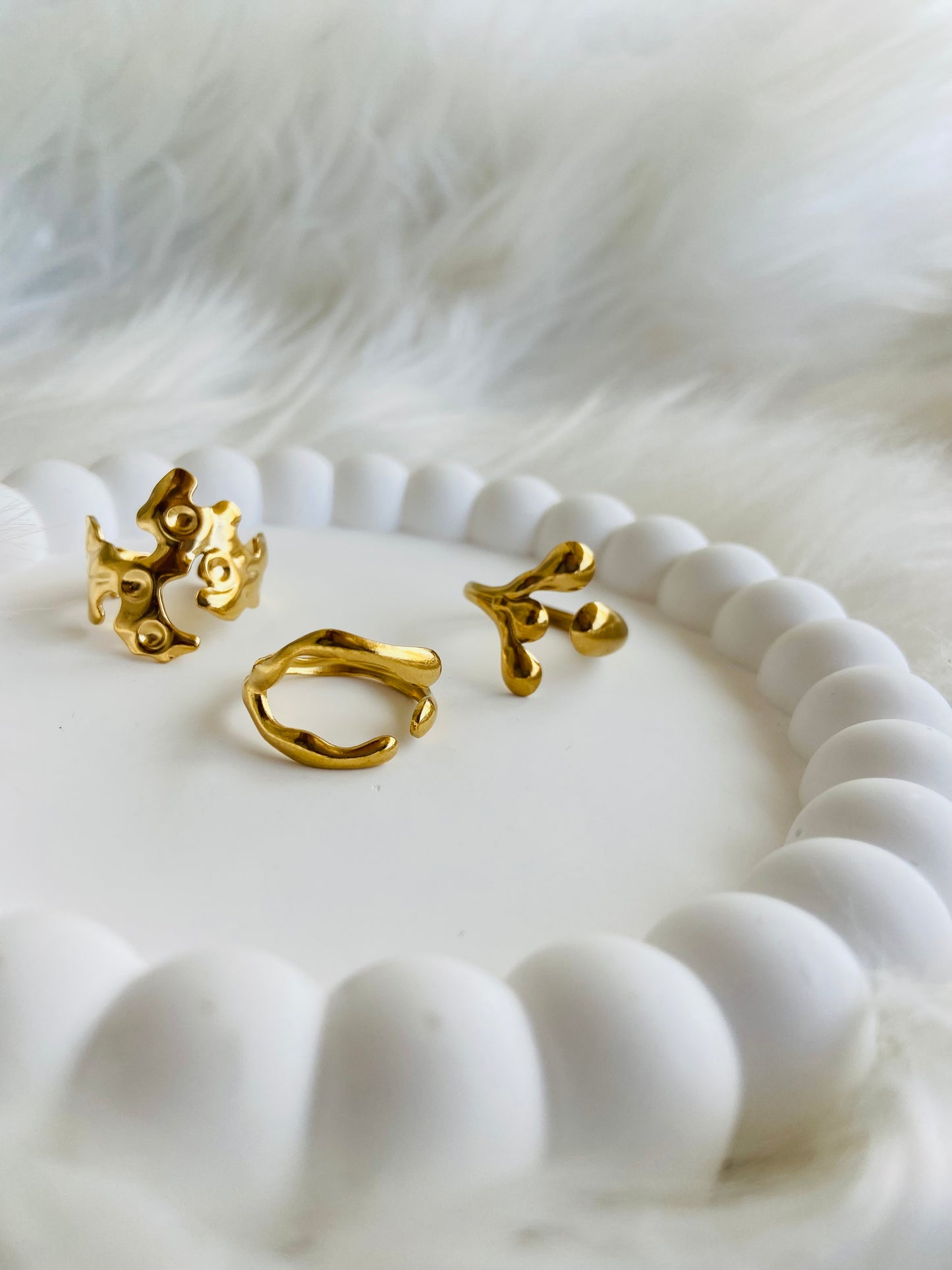 Lot de bague Hortensia